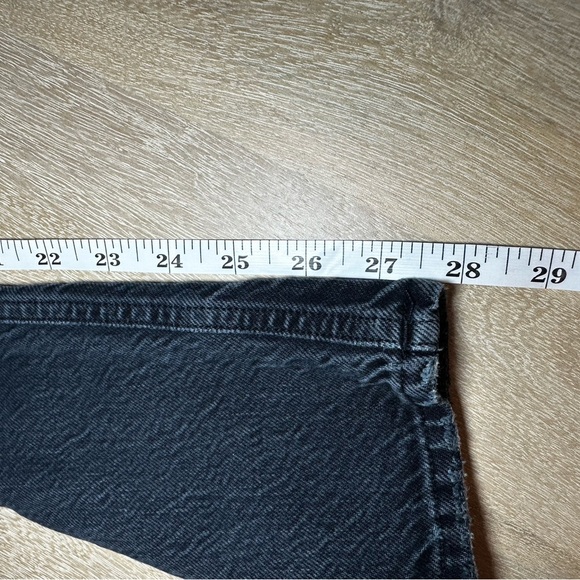 Agolde Jamie High Rise Classic Jeans in Rematch Black Size 26 - Picture 7 of 7